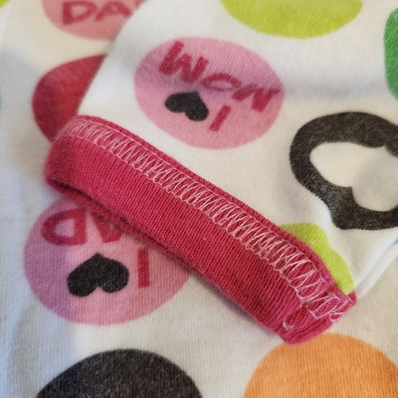 Circo 9Month Colorful Polka Dot Footed Sleep N Play Outfit - Picture 3 of 6